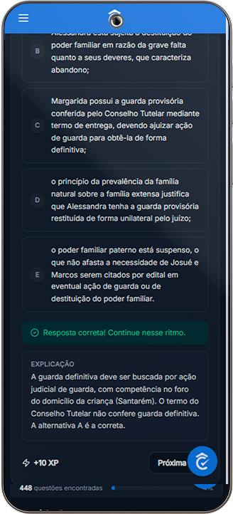 Questões comentadas — tela no celular